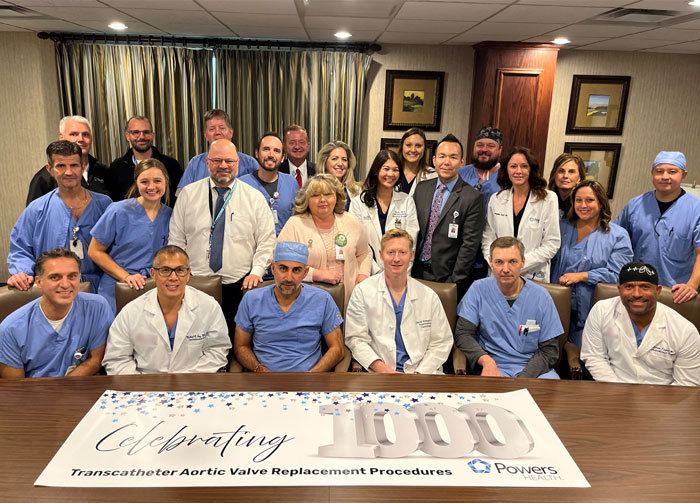 1000th TAVR